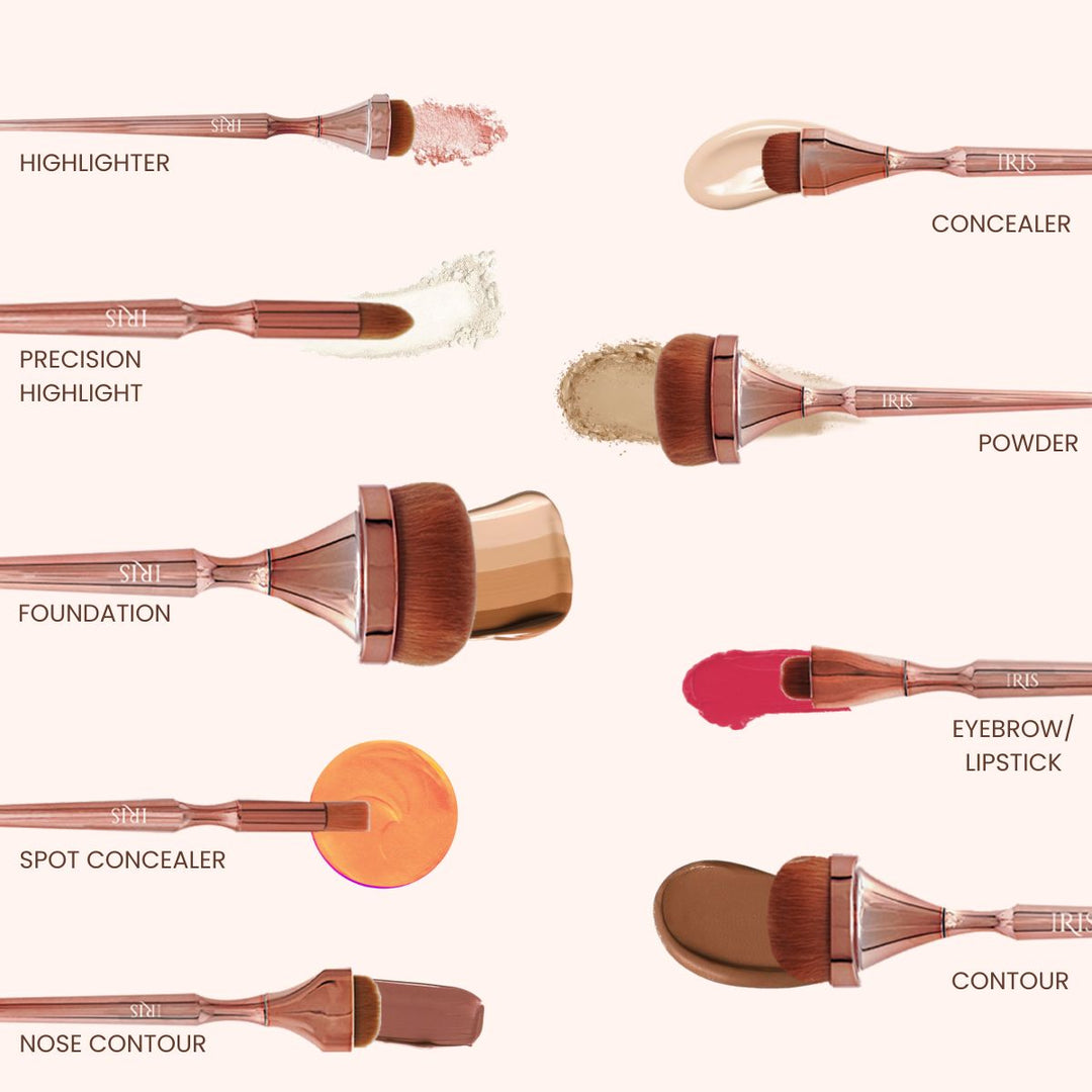 Iris Cosmetics Luminous Hd Foundation Brush