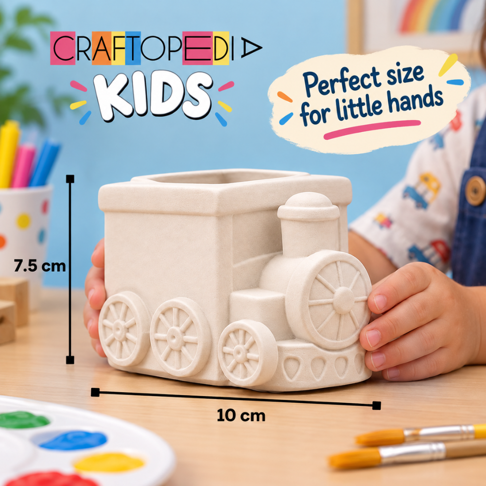 DIY Planter Painting Kit - Train
