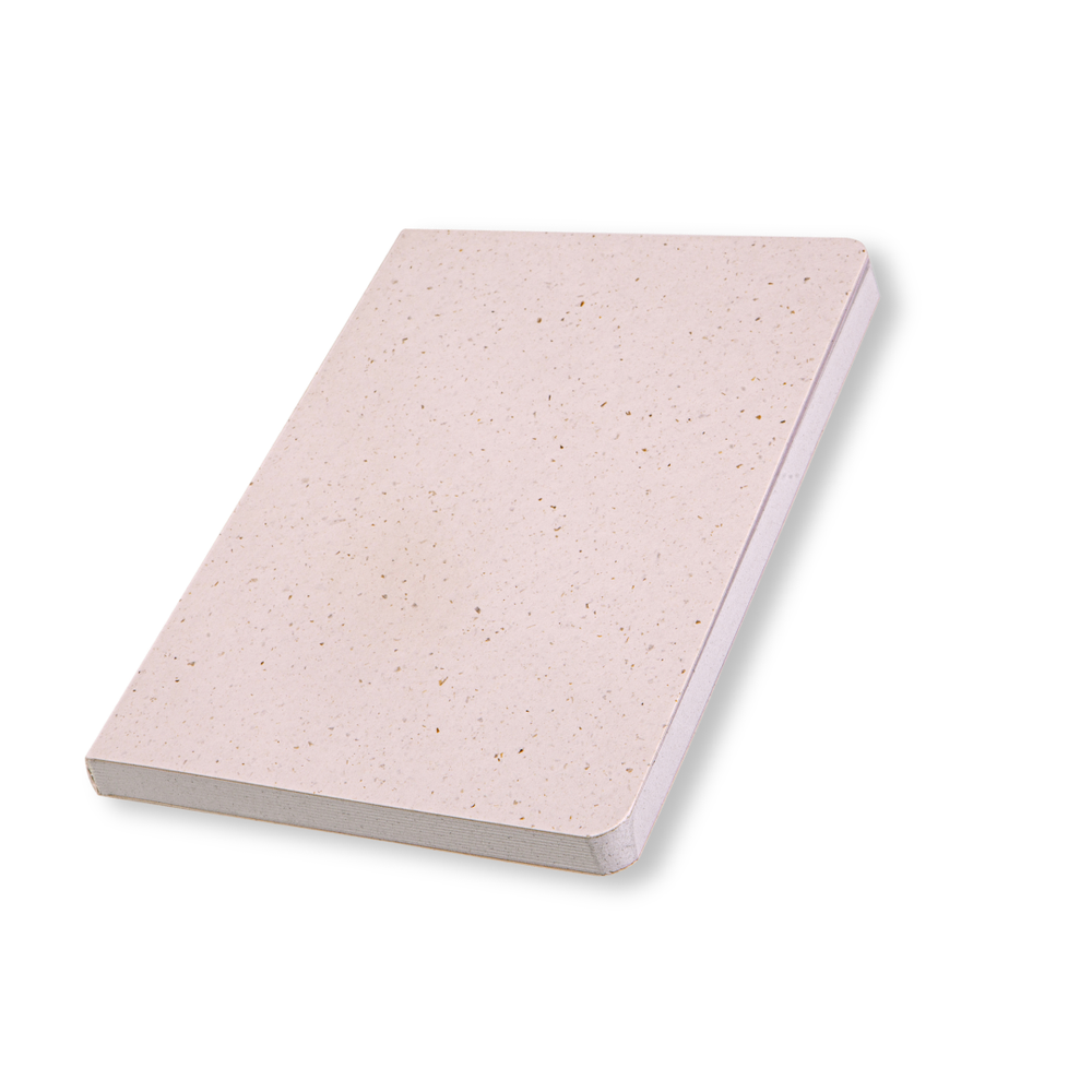 Hōō Living A5 Notebook 160 Pages made from Upcycled Used Sanitary Napkins - Paperboard/Upcycled Spent Barley Paper Cover