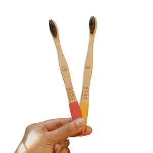 Bare Necessities Biodegradable Bamboo Toothbrush with Compostable Handle