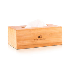 Bamboo Tissue Box | Sustainable Tissue Box | Ideal for Home Office Workplace Hotel