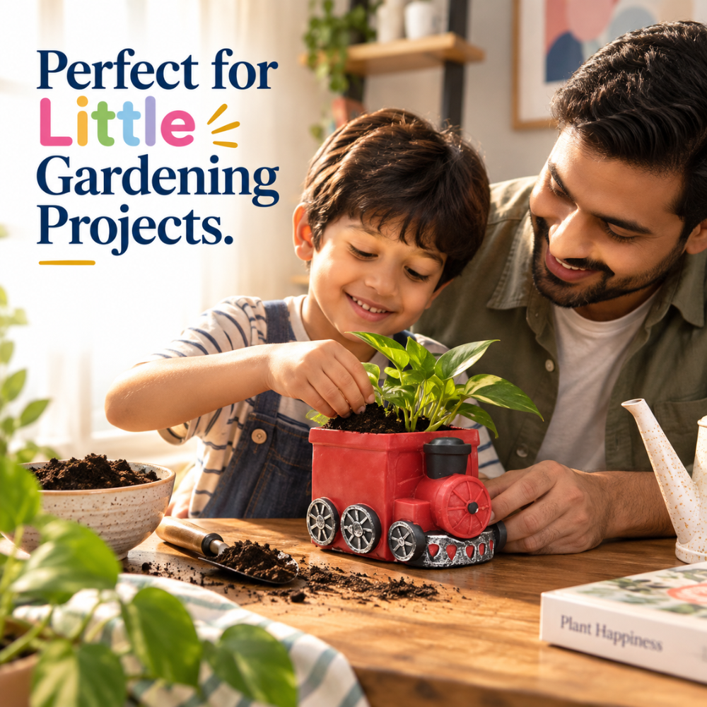 DIY Planter Painting Kit - Train