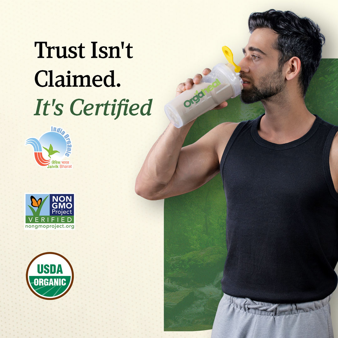 Organic Plant-Based Protein Vanilla
