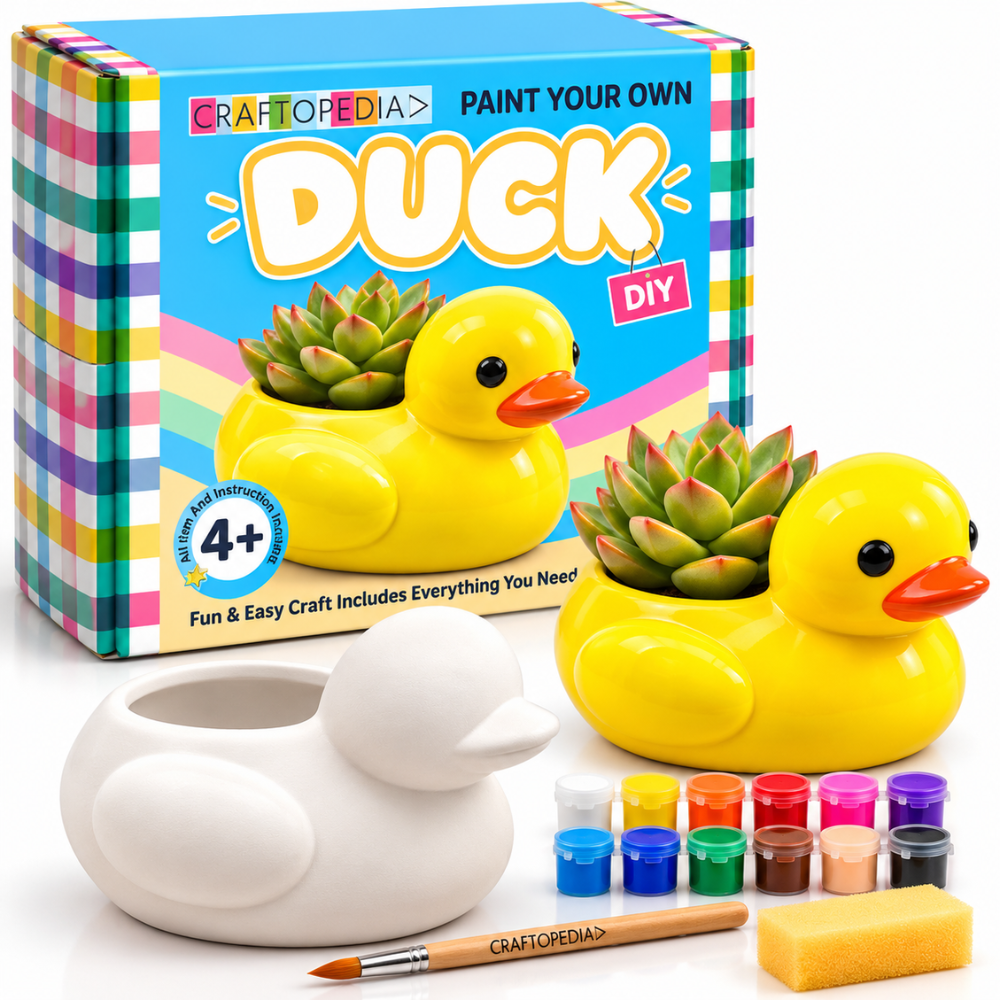 Planter Painting Kit - Duck