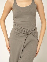 B77 Cleo- Long Knit Dress