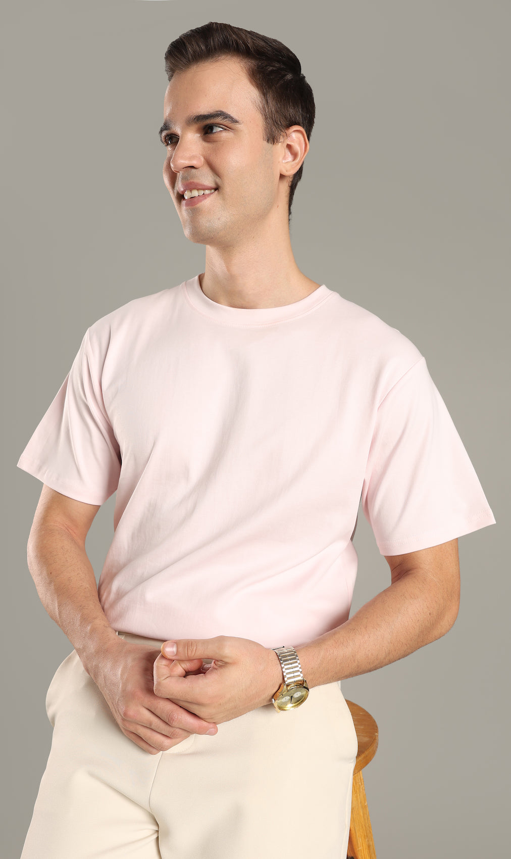 Petal Pink Organic Cotton Tee