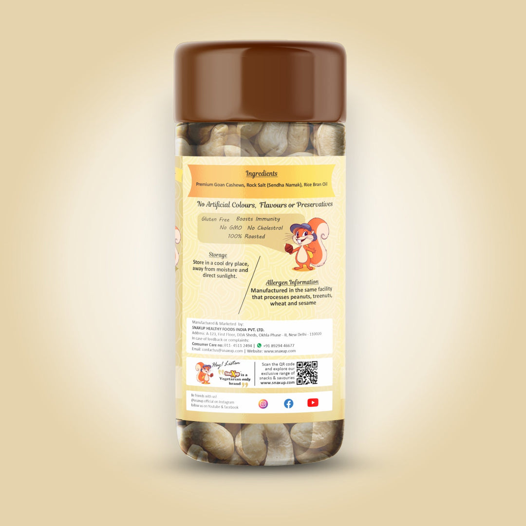 Classic Salted Cashews - Roasted 280 g