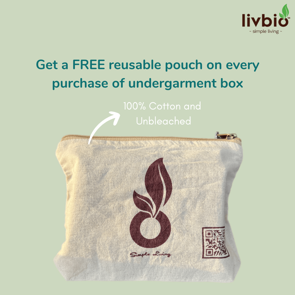 LivBio Organic Cotton Hipster Underwear | Women&