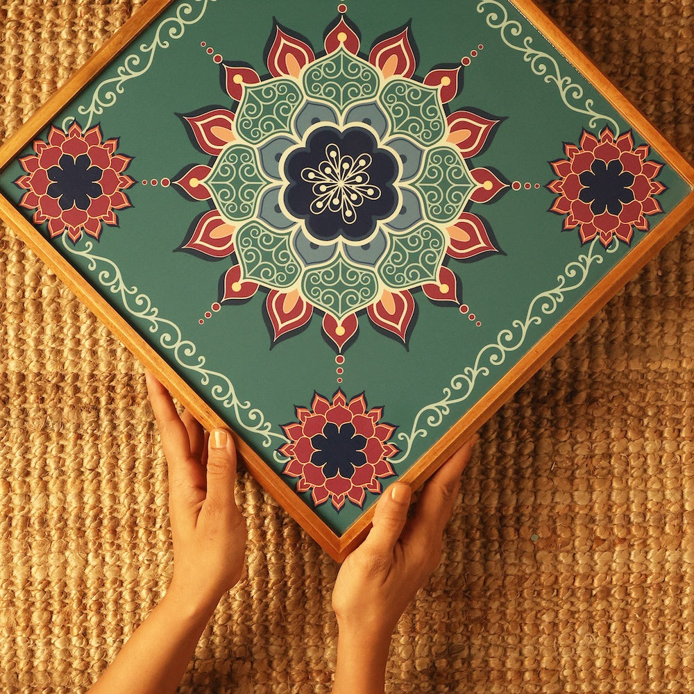 BambaiSe Bajot - Aquamarine Mandala