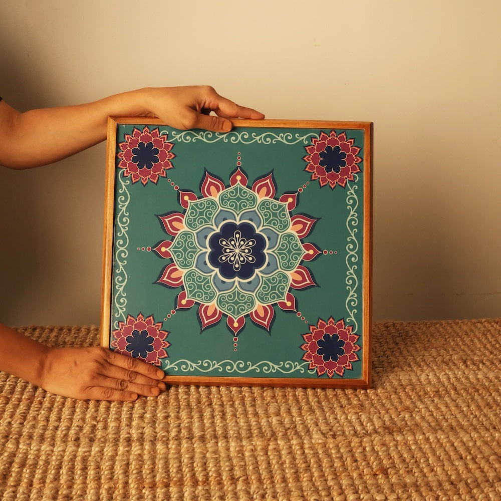 BambaiSe Bajot - Aquamarine Mandala