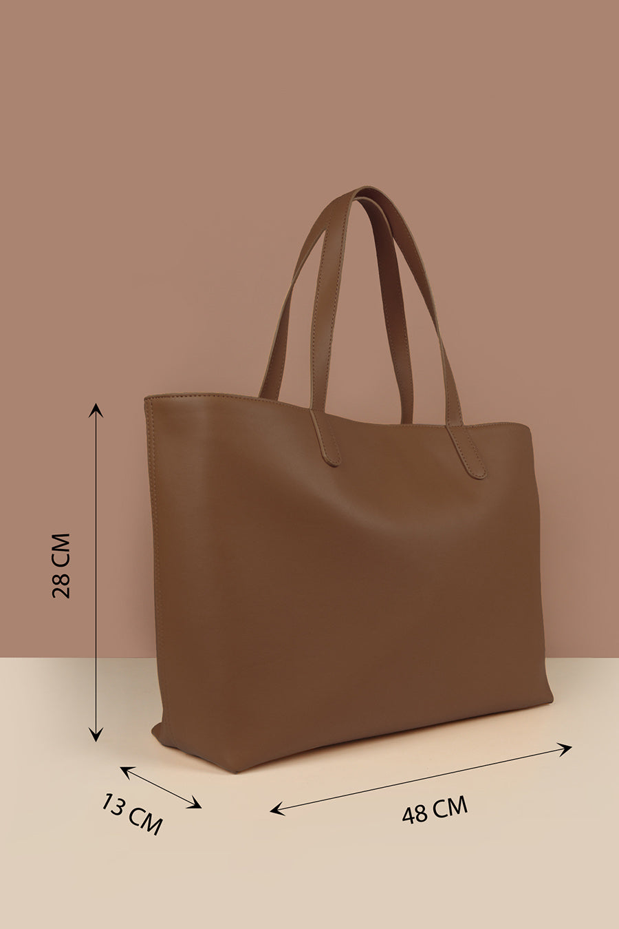 Baby Diaper Vegan Leather Tote Bag