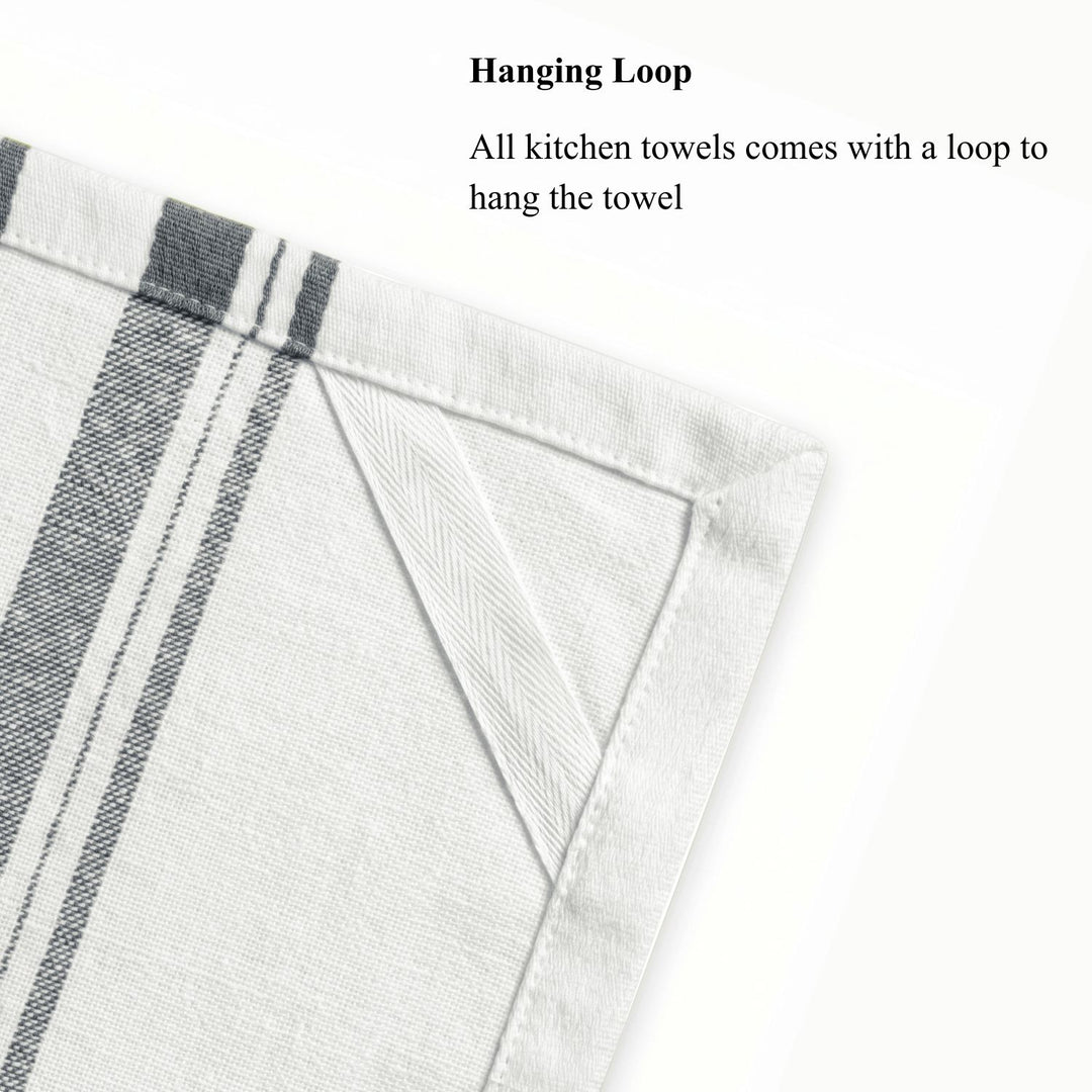 Striped Cotton Dish Towels ( Set of 2 )