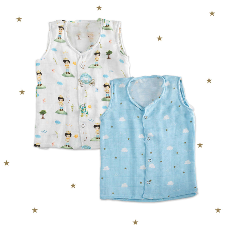 Tiny Snooze Muslin Jhablas (Set of 2)