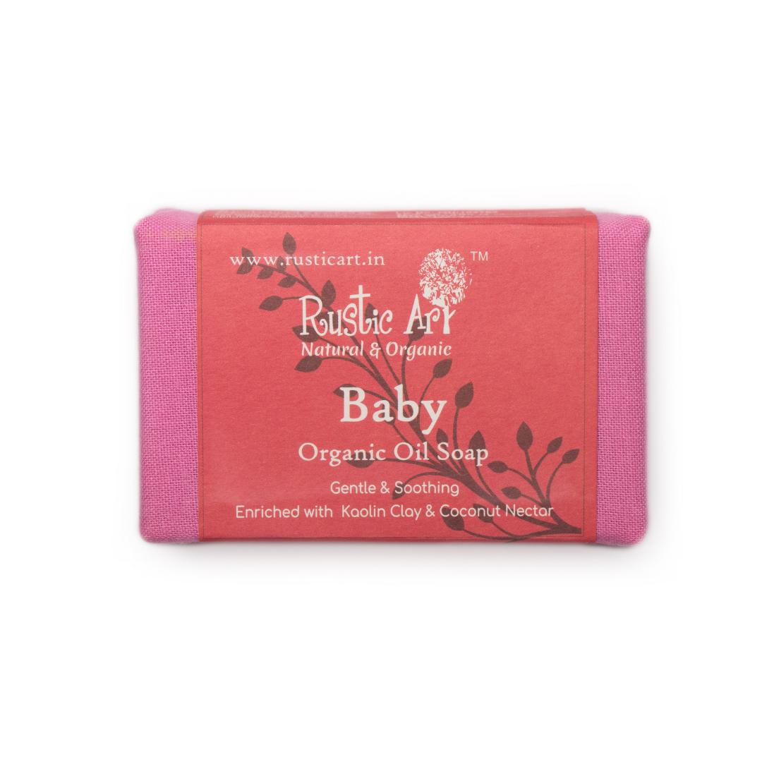 Rustic Art Baby Soap  100gm pack of 2