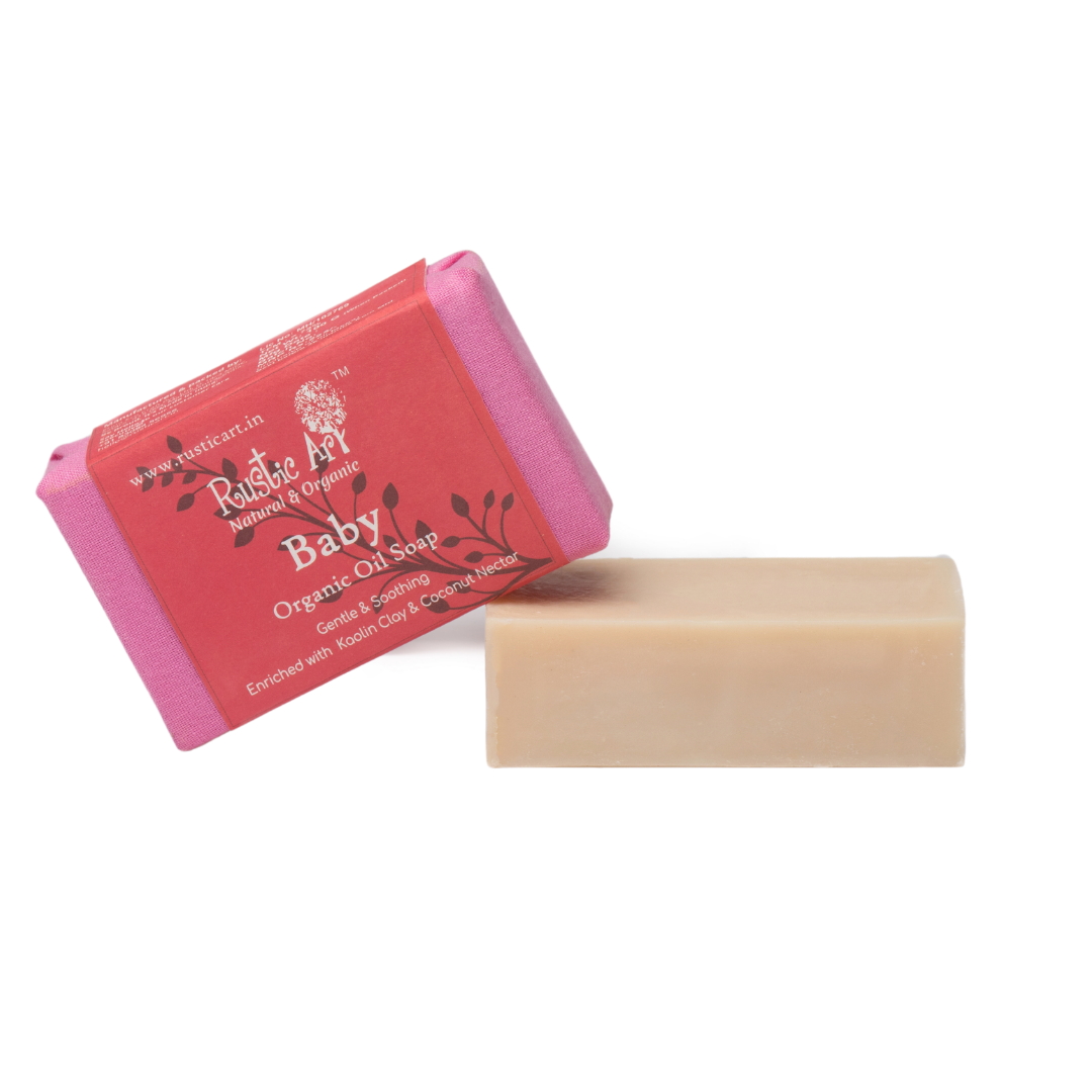 Rustic Art Baby Soap  100gm pack of 2