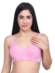 Bamboology Trends Bamboo Fabric Soft Thin Full coverage Padded T-Shirt Bra | Wireless Ultimate Comfort & Support