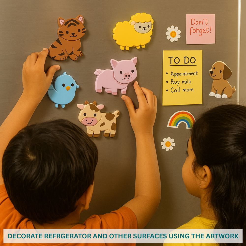 DIY Magnet - Farm Animals