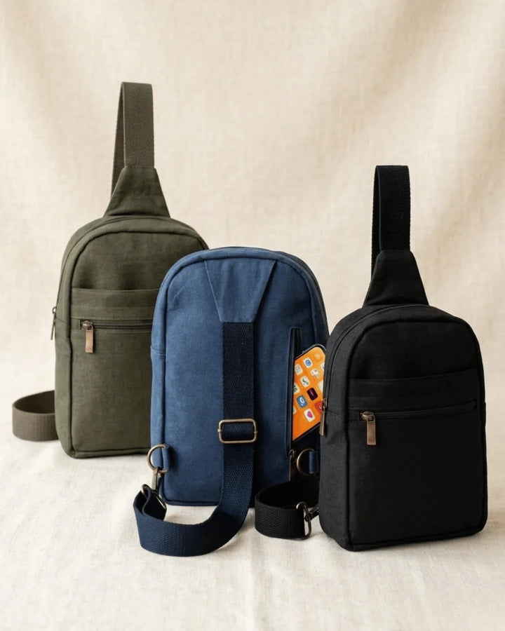The Label Gaia Cross Body Bag | Hemp