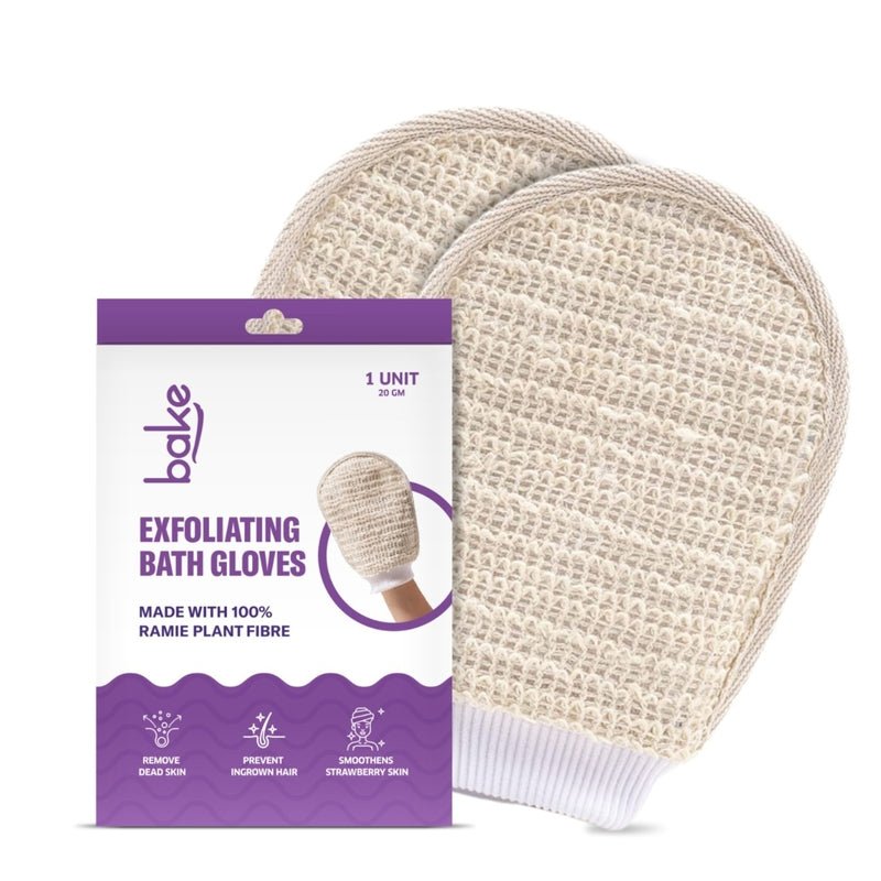 BAKE Exfoliating Bath Glove with Ramie plant Fibre - Suspire