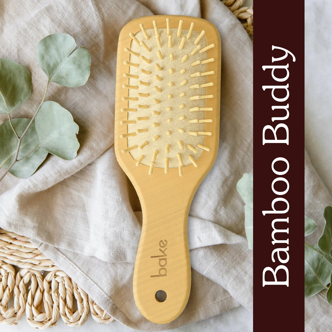 Bamboo Buddy Wooden Hair Brush For Promotes Hair Growth - 1Pc - Suspire