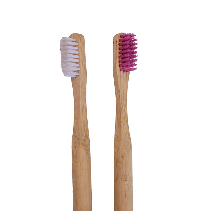 ONEarth Bamboo  Round Handle Toothbrush