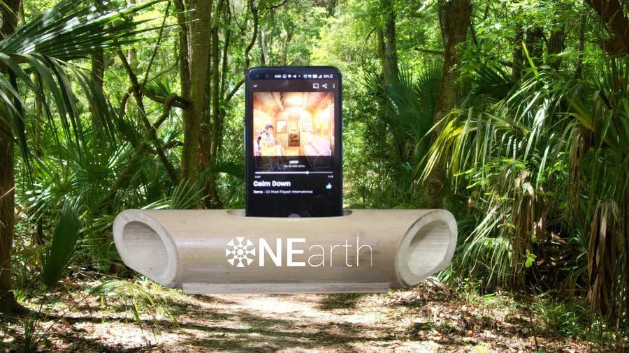 ONEarth Bamboo Sound Amplifier (With Cotton Pouch)