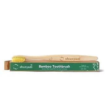 Bamboo Toothbrush - Ultra Soft Bristles | Bamboo Fiber Bristles - Pack of 4 - Suspire