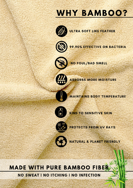 Bamboology Trends Bamboo bath towel