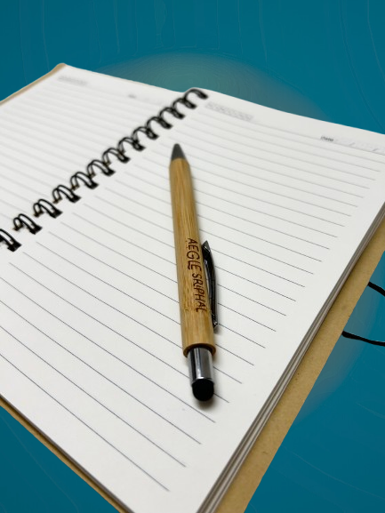 Aegle Sriphal Bamboo diary with pen 2026