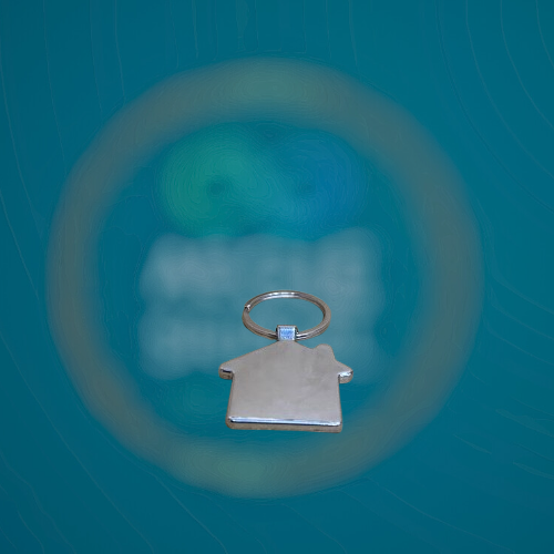 Aegle Sriphal Bamboo keychain with Mirror