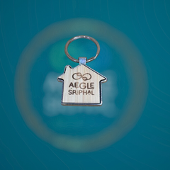 Aegle Sriphal Bamboo keychain with Mirror