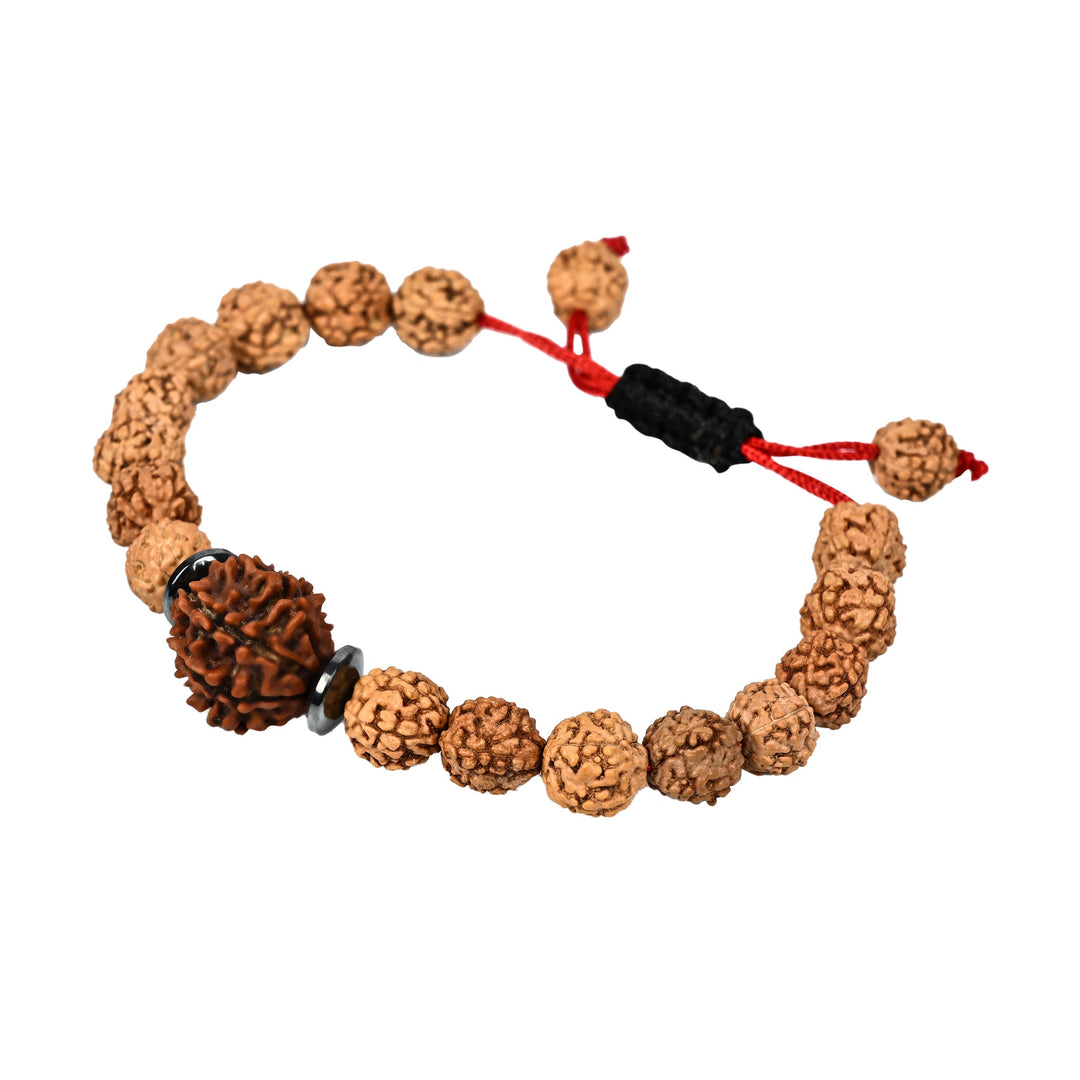 Bamboology Trends Authentic 5 Mukhi Rudraksha Bracelet – Natural, Energized & Healing - Suspire