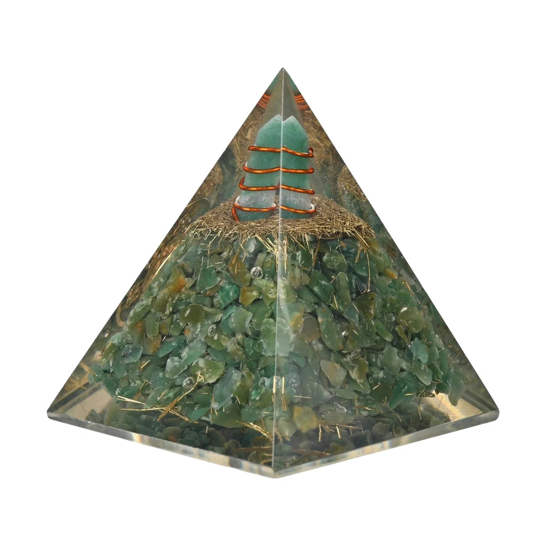 Bamboology Trends Green Jade Pyramid – Harmony, Luck & Abundance Amplifier - Suspire
