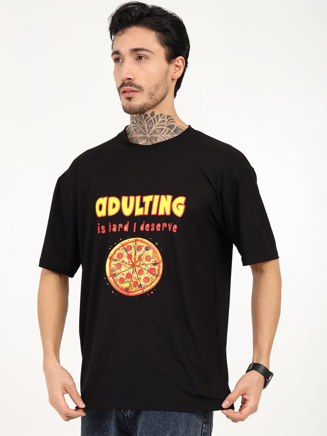 Bamboology Trends Men Oversized Bamboo T-Shirt – Soft, Breathable & Sustainable - Suspire