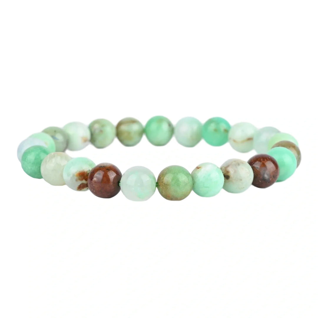 Bamboology Trends Natural Chrysoprase Bracelet – Healing, Abundance & Heart Energy - Suspire