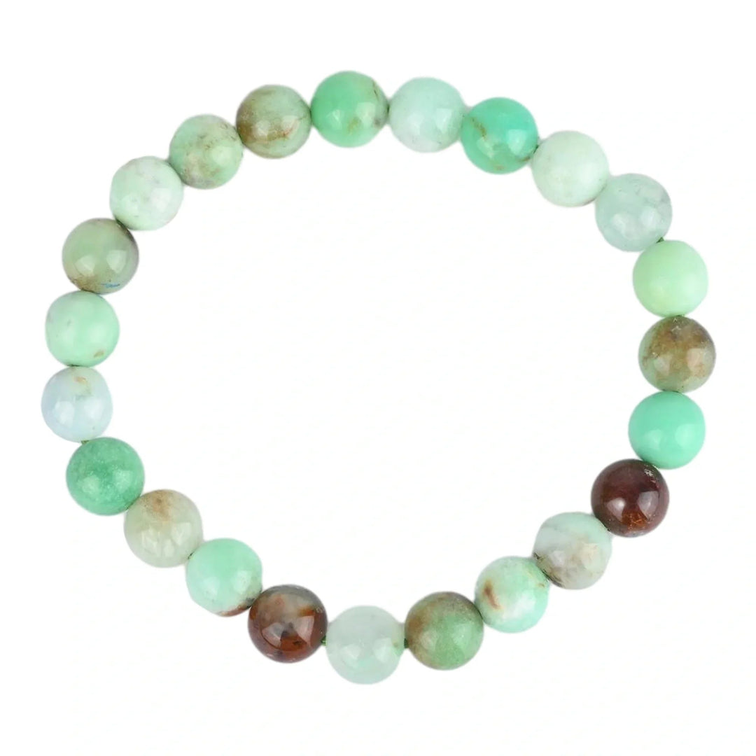 Bamboology Trends Natural Chrysoprase Bracelet – Healing, Abundance & Heart Energy - Suspire