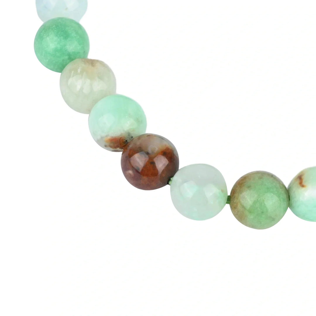 Bamboology Trends Natural Chrysoprase Bracelet – Healing, Abundance & Heart Energy - Suspire