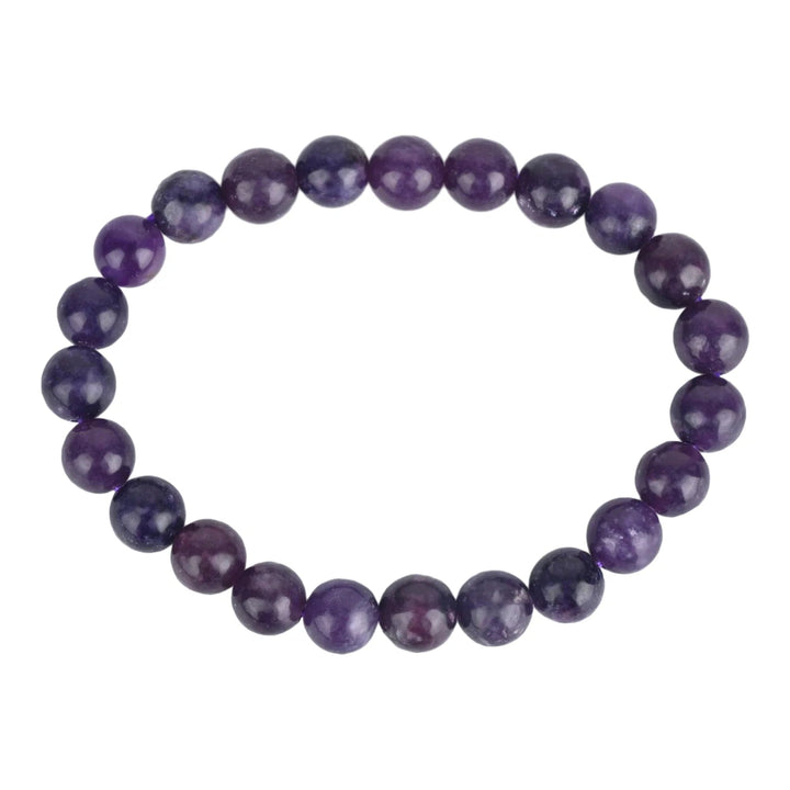 Bamboology Trends Natural Lepidolite Bracelet for Anxiety Relief & Emotional Balance - Suspire