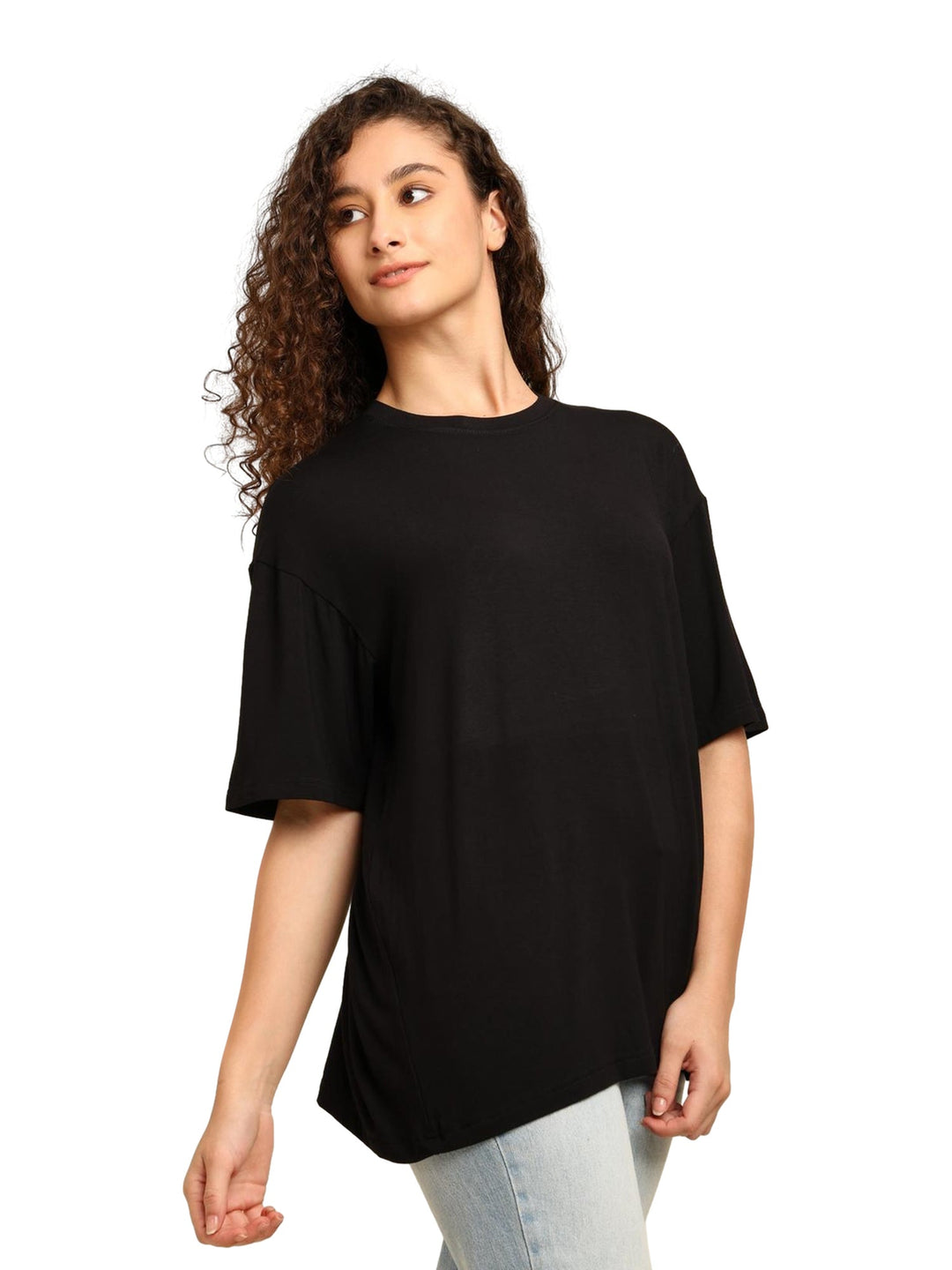 Bamboology Trends Women Oversized Bamboo T-Shirt – Soft, Breathable & Sustainable - Suspire