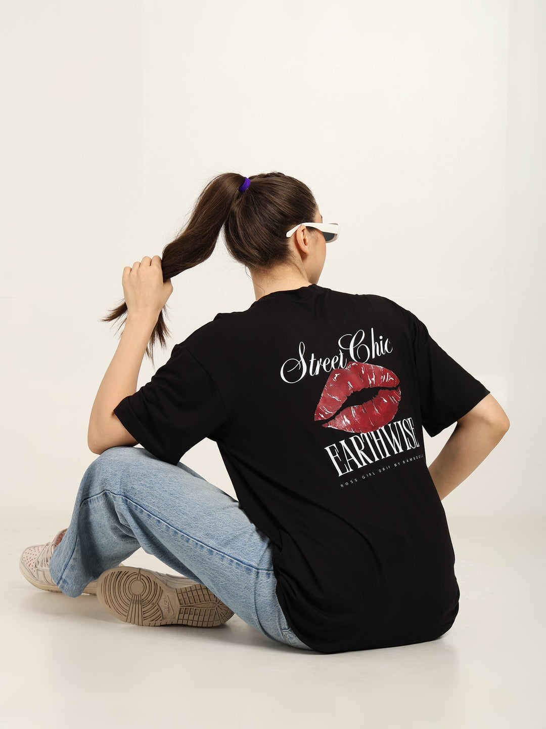 Bamboology Trends Women Oversized Bamboo T-Shirt – Soft, Breathable & Sustainable - Suspire