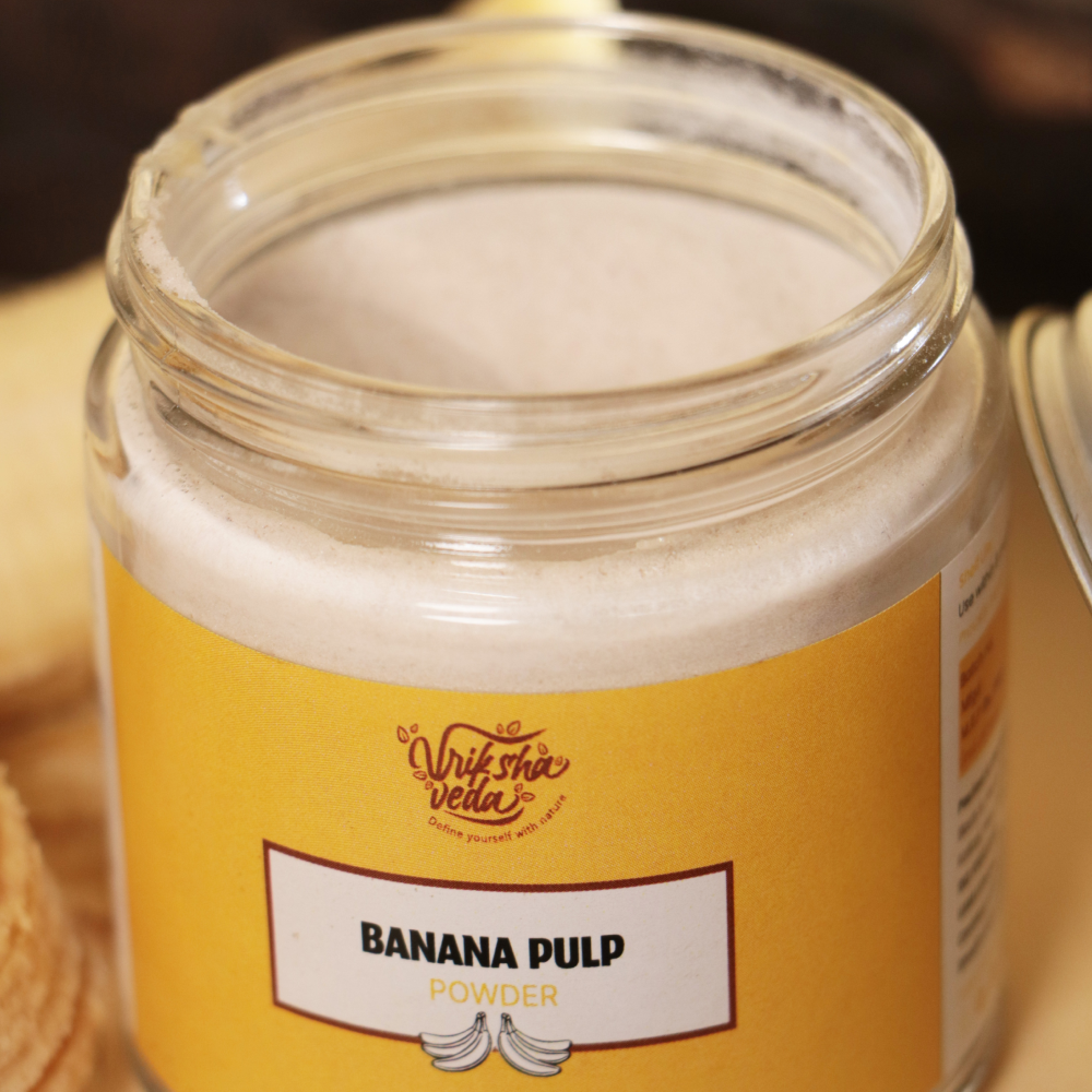 Banana Pulp Powder for Skin & Hair I 70 gms
