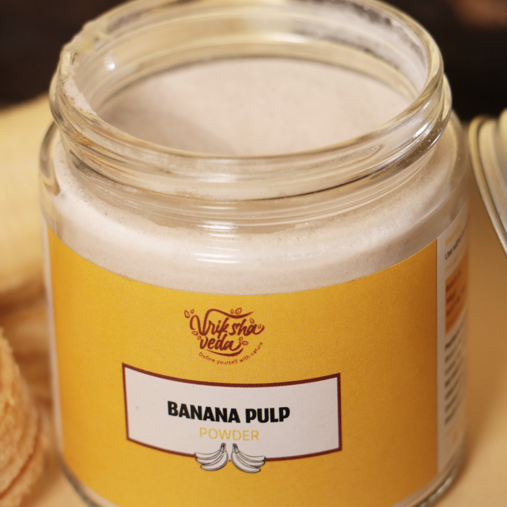 Banana Pulp Powder for Skin & Hair I 70 gms