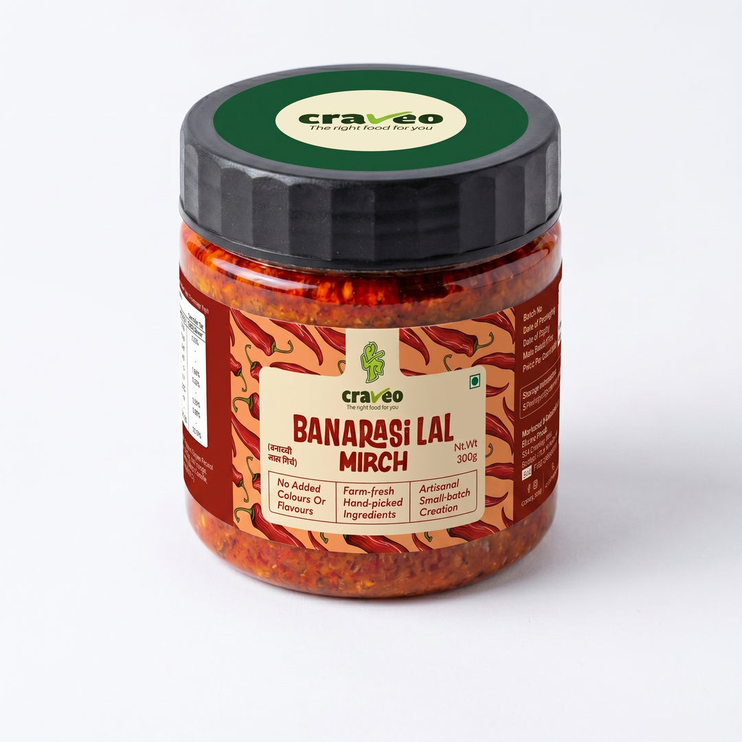 Craveo Banarasi Lal Mirchi Pickle