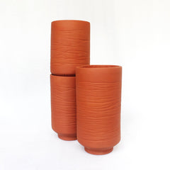 BARREL (L) Terracotta Planters LARGE
