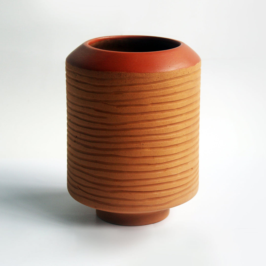 BARREL XL Terracotta Planter - Suspire