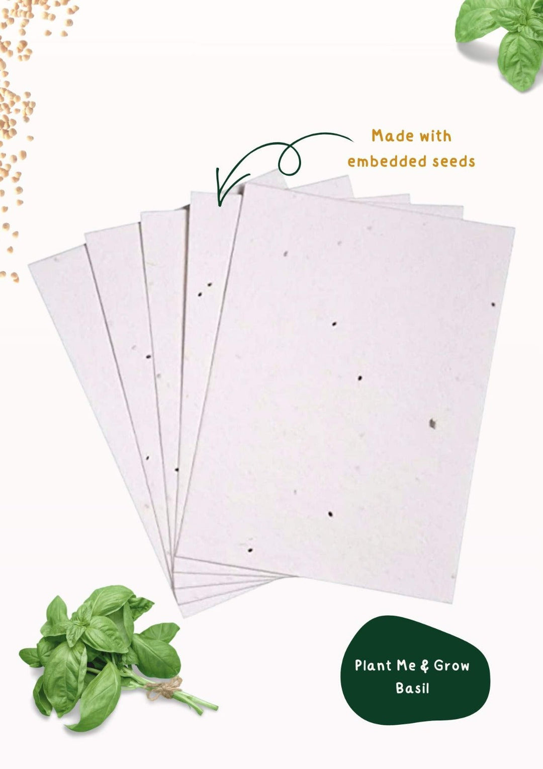 Basil Seed Paper