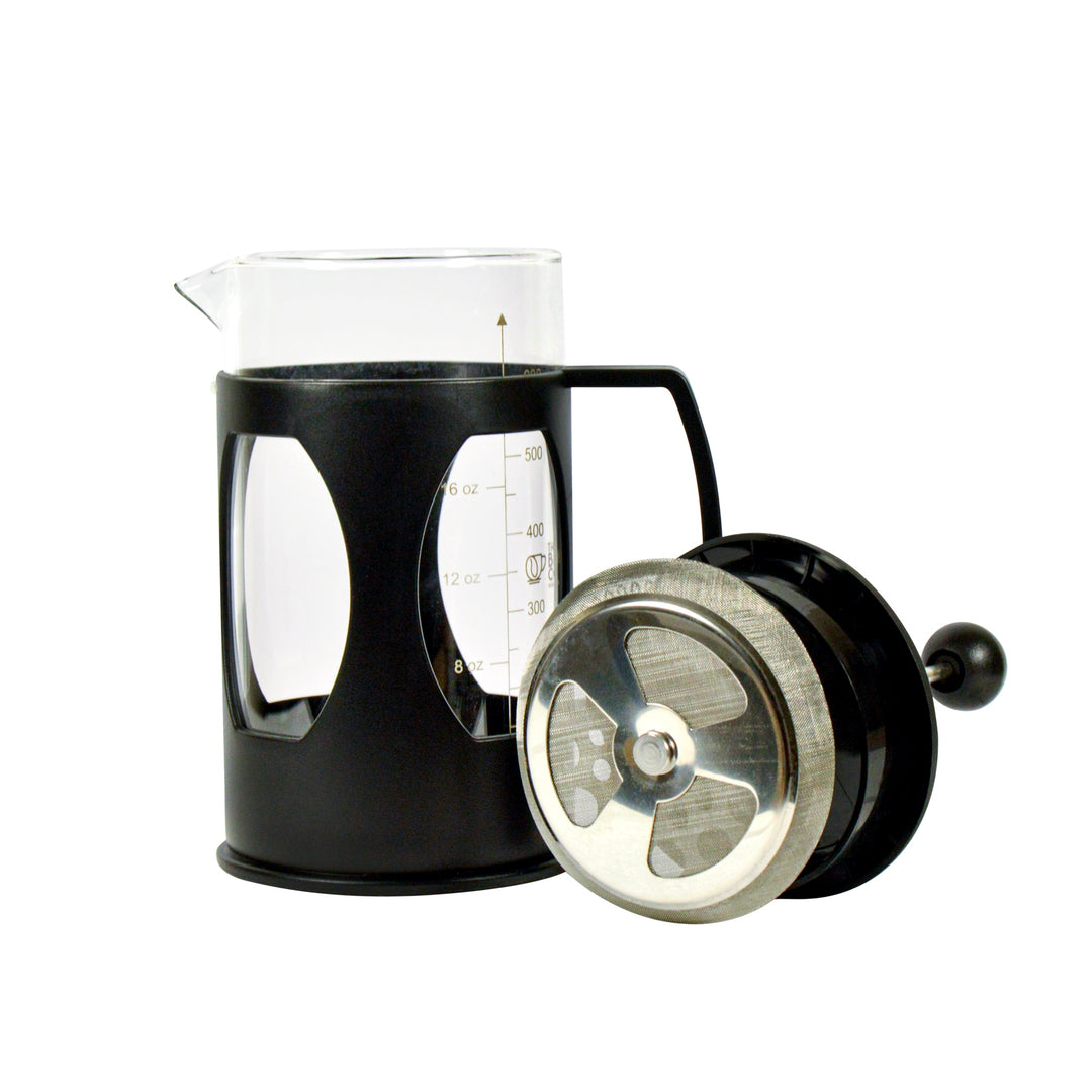 The Bean Co Roasters 350ml French Press Coffee Gift Set | 10 Single-Use Premium Coffee Sachets (10 x 15g)