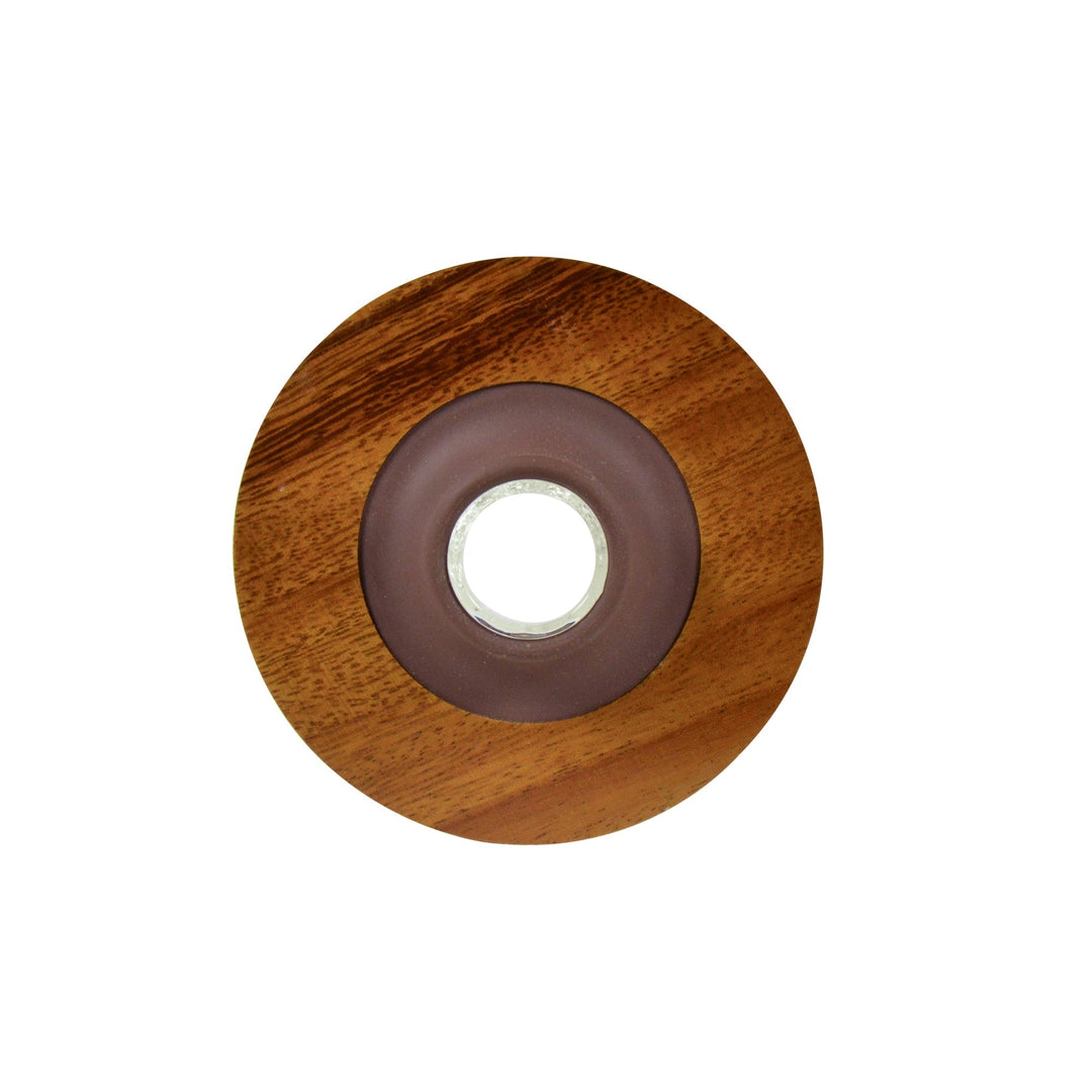 The Bean Co Roasters Pour Over Coffee Brewer Maker Set | Borosilicate Glass serving Carafe| Coffee Dripper with Wooden Base