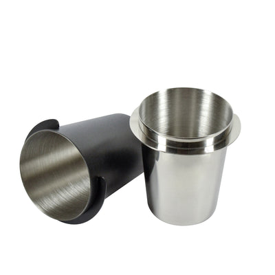 The Bean Co Roasters 58mm Coffee Dosing Cup | Stainless Steel | Espresso Portafilter Compatible | Barista Tool for Precision Coffee Dosing