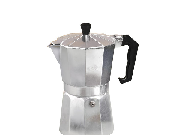 The Bean Co Roasters Classic Moka Pot | Premium Aluminium | Stovetop | Espresso Coffee Maker
